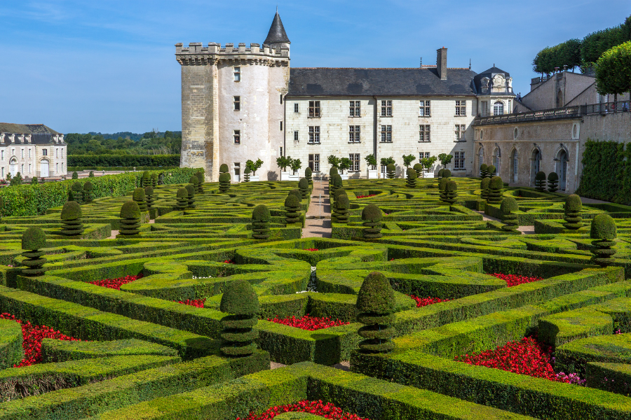 Formal french gardens