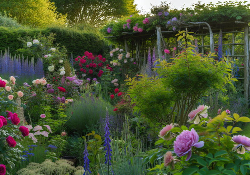 low maintenance cottage garden ideas